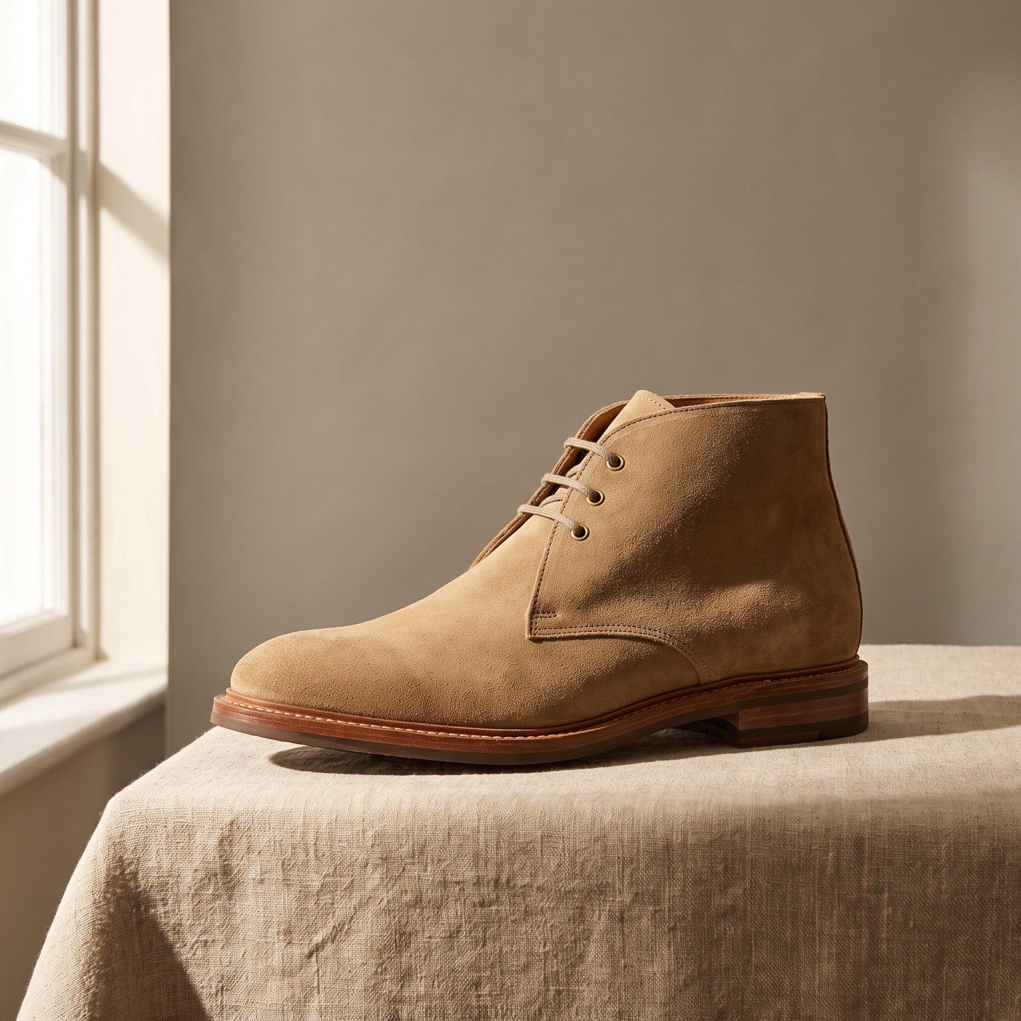 Farleigh Chukka, pohled ze tří čtvrtin