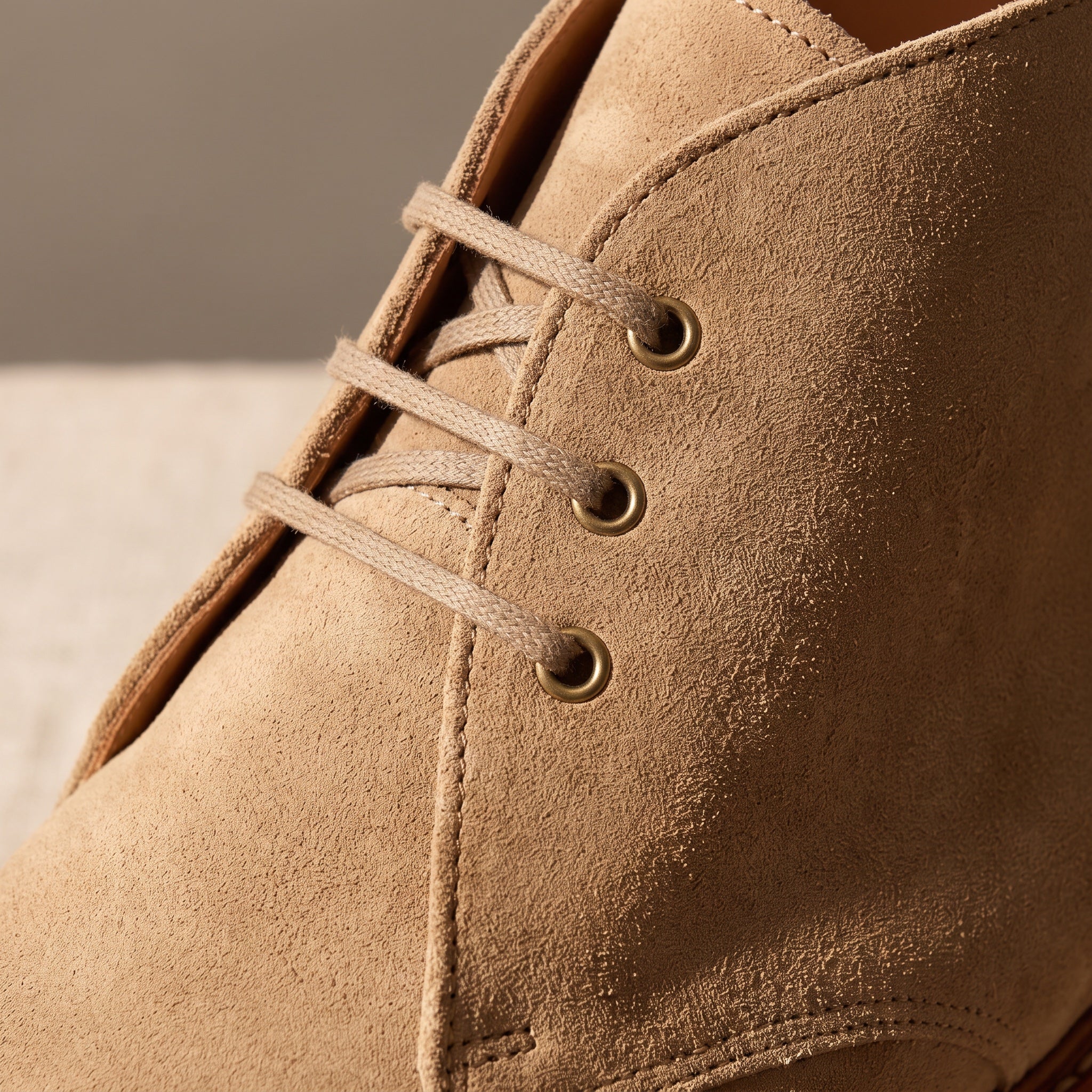 Farleigh Chukka, detail dírek a tkaniček